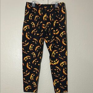 Pumpkin Face Leggings